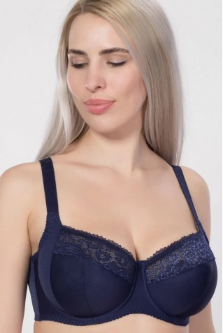 Бюстгальтер мягкая чашка на кости с кружевом Elita 1504